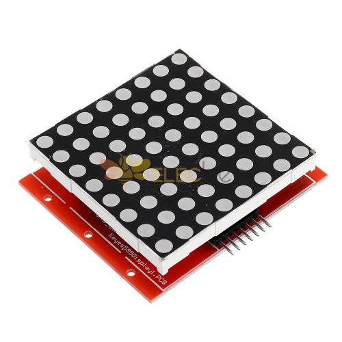 8*8 Dot Matrix Module with Pin Header I2C Communication