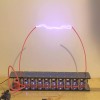 Generador Marx de 6 niveles Flash artificial fresco Arco de alto voltaje Experimento de estudiante Dispositivo de bricolaje
