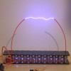 Generador Marx de 6 niveles Flash artificial fresco Arco de alto voltaje Experimento de estudiante Dispositivo de bricolaje