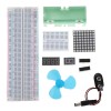 ADXL335 Starter Kit con 17 clases gratis UNO R3 LCD1602 Juego de componentes de pantalla Geekcreit para Arduino: productos que funcionan con placas Arduino oficiales