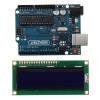Kit inicial ADXL335 com 17 classes gratuitas UNO R3 LCD1602 Conjunto de componentes de exibição Geekcreit para Arduino - produtos que funcionam com placas Arduino oficiais