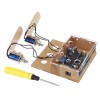 Beyboard Mecânico Clicker DIY Montagem Tecnologia Eletrônica DIY Kit de Cabeça Dupla