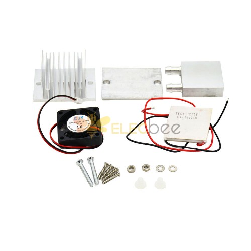 Kit sistema di raffreddamento del dispositivo di raffreddamento dell\'acqua del modulo Peltier termoelettrico TEC1-12706 di alta qualità