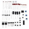 KW-AR-BaseKit Kit with 17 Classes UNO R3 DC Motor Breadboard LED Components Set Geekcreit for Arduino - products that work with official Arduino boards