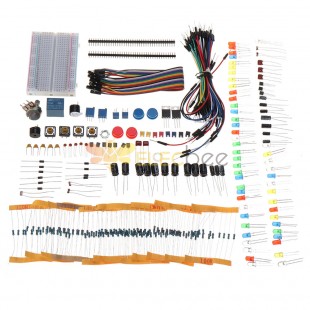 KW Electronic Components Base Kit with 17 Classes Breadboard Components Set Geekcreit for Arduino - products that work with official Arduino boards