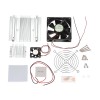 Kit de ventilateur de refroidissement à plaque de refroidissement à semi-conducteur TEC1-12706 Système de refroidissement par réfrigération à refroidisseur thermoélectrique à effet Peltier