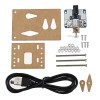 Clicker mecânico Beyboard de cabeça única DIY montagem tecnologia eletrônica kit DIY