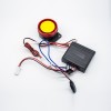 Sistema de alarma antirrobo para motocicleta y bicicleta, alarma de seguridad antirrobo Universal de 12V con Control remoto doble