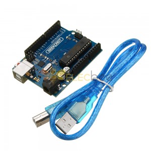 2 件适用于 Arduino 的 UNO R3 ATmega16U2 USB 开发主板 - 适用于 Arduino 板的官方产品