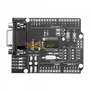 3PCS SPI MCP2515 EF02037 CAN BUS Shield Placa de desarrollo Módulo de comunicación de alta velocidad para Arduino - productos que funcionan con placas Arduino oficiales