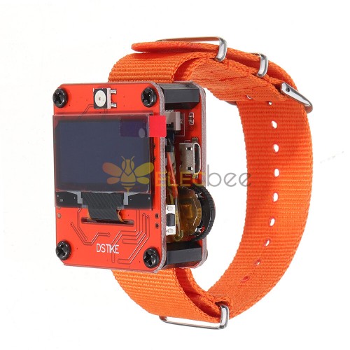 3 件橙色 Deauther 腕带/Deauther Watch NodeMCU ESP8266 Arduino 可编程 WiFi 开发板 - 适用于 Arduino 板的官方产品