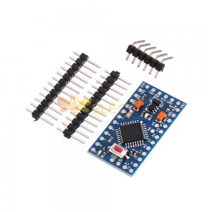 5 Stück 3,3 V 8 MHz ATmega328P-AU Pro Mini-Mikrocontroller mit Pins Entwicklungsplatine