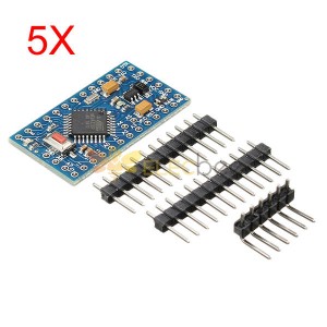 5 uds Pro Mini módulo de placa de desarrollo 3,3 V 8M medios interactivos para Arduino-productos que funcionan con placas Arduino oficiales