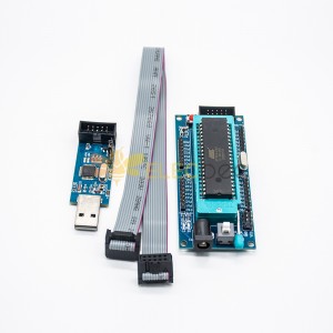 ATMEGA16 Minimum System Development Board ATmega32 + USB ISP USBasp Programmer with Download Cable