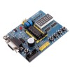Placa de desenvolvimento, programador de experimento de aprendizagem, microcontrolador c8051f, mini placa de desenvolvimento de sistema com cabo usb