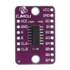 -164 SN74HC164D Placa de desarrollo de módulo de registro de desplazamiento de 8 bits