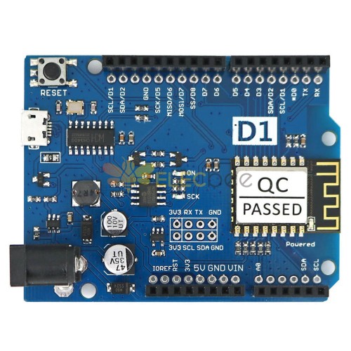 Módulo de placa de desarrollo ESP8266 ESP-12F Wi-Fi UNO compatible con controlador CH340G integrado IDE