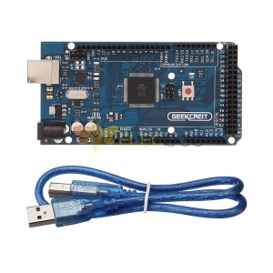 Arduino用のUSBケーブルを備えた2560R3 ATmega2560MEGA2560開発ボード-公式のArduinoボードで動作する製品