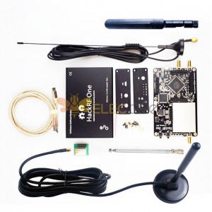 Uma placa de desenvolvimento de plataforma de rádio de 1 MHz a 6 GHz Kit de demonstração RTL SDR definido por software Dongle Receiver Rádio amador