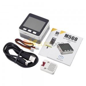 Kit de placa de desenvolvimento IoT ESP32 MPU6886+BMM150 Grove 16MFlash com módulo sensor de temperatura e umidade DHT12