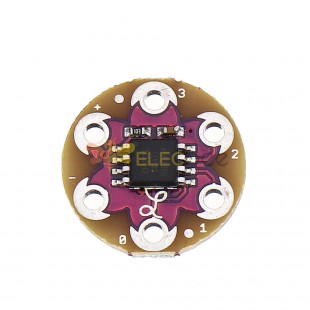 Placa de desarrollo Tecnología textil electrónica portátil con microcontrolador ATtiny