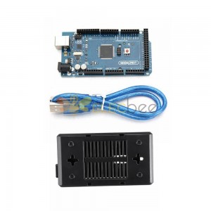 Placa de desenvolvimento 2560 R3 ATmega2560 com cabo e caixa em ABS