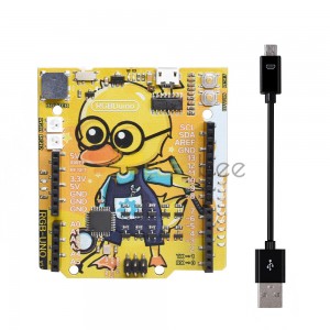 UN0 V1.1 Geek Duck Geliştirme Kartı CH340C Mikro USB Vs UN0 R3 for Raspberry Pi 3B Raspberry Pi 4B for Arduino - resmi Arduino kartlarıyla çalışan ürünler