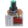 20 peças 500 W tiristor regulador eletrônico acessórios regulagem de velocidade de escurecimento com interruptor