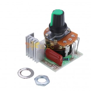 20 peças 500 W tiristor regulador eletrônico acessórios regulagem de velocidade de escurecimento com interruptor