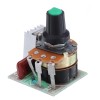 3pcs 500W 晶闸管电子调节器配件调光调速带开关