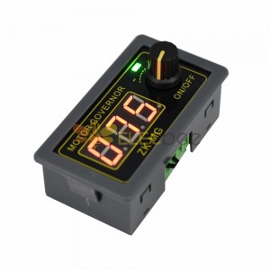 3pcs DC 5-30V 12V 24V 5A DC Motor Speed Controller PWM Adjustable Digital display encoder