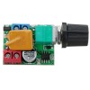 3pcs DC 5V bis 35V 5A Mini Motor PWM Drehzahlregler Ultra Small LED Dimmer Speed ​​Switch Governor