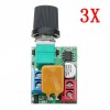 3pcs DC 5V To 35V 5A Mini Motor PWM Speed Controller Ultra Small LED Dimmer Speed Switch Governor