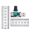 5Pcs USB Fan Speed Controller Module Reducing Noise Multi-stall Adjustment Governor DC 4-12V