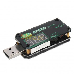 5 件 5V USB 冷却风扇调速器 LED 调光模块低功耗定时器板带外壳