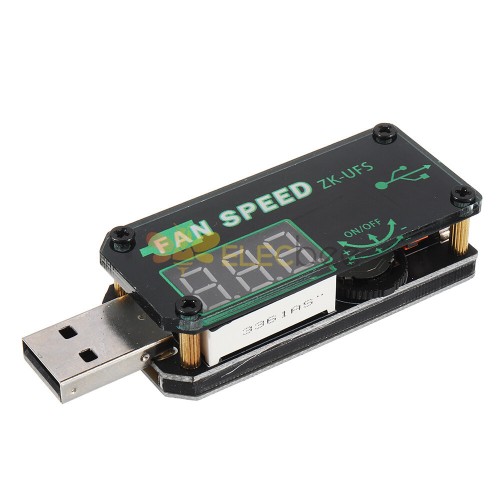 5pcs 5V USB 냉각 팬 주지사 LED 디밍 모듈 쉘이있는 저전력 타이머 보드