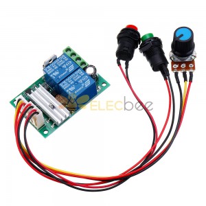 6V 12V 24V PWM DC Motor Speed Controller Module Switch Electric Push Rod Motor Controller Button