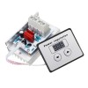 AC 220V 10000W 80A Controllo digitale SCR Regolatore di tensione elettronico Controllo della velocità Dimmer Termostato