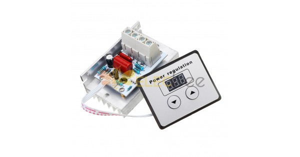 Davitu Module Board Motor PWM Speed Controller AC 220V 10000W 80A Digital Control SCR Electronic Voltage Regulator Speed Control Dimmer Thermostat 