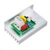 AC 220V 10000W Цифровое управление SCR Электронный регулятор напряжения Регулятор скорости Диммер Термостат