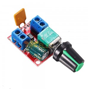 DC 5V To 35V 5A Mini Motor PWM Speed Controller Ultra Small LED Dimmer Speed Switch Governor