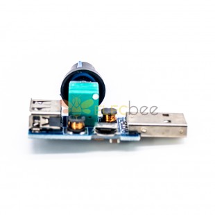 USB-Lüfterdrehzahlregler-Modul zur Reduzierung von Geräuschen Multi-Stall-Anpassungsregler DC 4-12 V