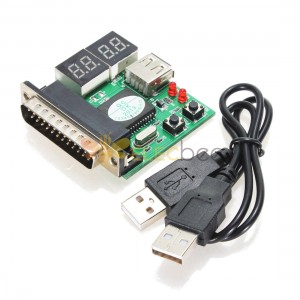 3pcs Computer Accessories PC Diagnostic Card USB Post Card Motherboard Analyzer Tester for Notebook Laptop