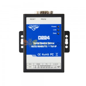 D224 Serieller Server 485/232/TTL zu TCP/IP Serial PLC Remote Monitoring Download Converter