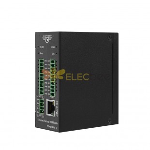 M120T 4DI + 4AI + 2AO + 4DO + 1RS485 + 1Rj45 Modbus TCP Ethernet Module d'E/S distantes pour l'automatisation de bus de terrain Le chien de garde intégré prend en charge le mappage de registre