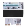 USB3.0 PCI-E 1x إلى 16 x SATA + 4P + 6P موسع بطاقة الناهض محول كابل الطاقة المنجم