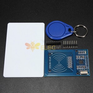 10 件 3.3V RC522 芯片 IC 卡感應模塊 RFID 閱讀器 13.56MHz 10Mbit/s 用於 Arduino - 與官方 Arduino 板配合使用的產品