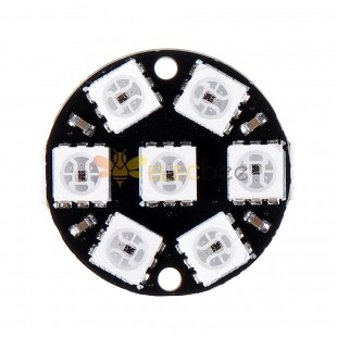 10 件 CJMCU 7 位 WS2812 5050 RGB LED 驅動器開發板，適用於 Arduino - 與官方 Arduino 板配合使用的產品
