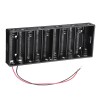 10pcs 10 Slots AA Batterie Box Batteriehalter Board für 10xAA Batterien DIY Kit Case