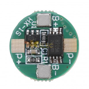 10pcs 1S 3.7V 18650 Lithium Battery Protection Board 2.5A Li-ion BMS with Overcharge and Over Discharge Protection
